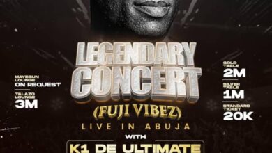 Excitement In Abuja As Kwam 1 Storms Nation’s Capital to Thrill Music Lovers