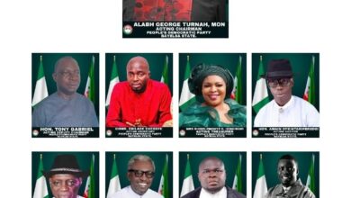 MEET THE NEW LEADERS OF BAYELSA STATE PDP LED BY BARR. GEORGE TURNAH