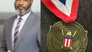 MARTINS ACHA HONORED WITH U.S PRESIDENT’S LIFETIME ACHIEVEMENT AWARD*