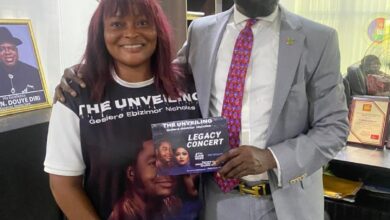 Ahead of the most talked about legacy Concert. Gesiere Ebizimor Nicholas (PhD) daughter of King Dr. Robert Ebizimor Meets IYC President Jonathan Lokpobiri Snr