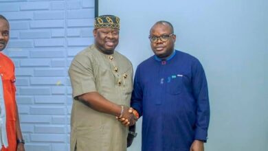 Chief Pastor Reuben among other Ex-Niger Delta Agitators. met Dr. Dennis Brutu Otuaro, Administrator of the Presidential Amnesty Programme