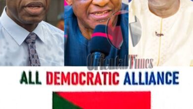 BREAKING: New Coalition Political Front Emerges; All Democratic Alliance, ADA, With David Mark, Rotimi Amaechi, Umar Ardo Leading The Force.