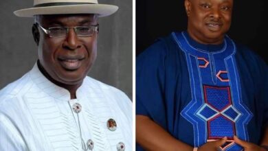 Pastor Reuben  celebrate with Chief SYLVA @61