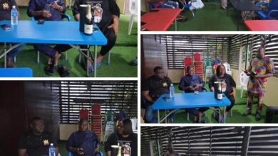 BAYELSA STATE PDP ACTING CHAIRMAN GEORGE TURNAH PAYS CONDOLENCE VISIT TO A FORMER COMMISSIONER FOR HEALTH DR. NEWTON PABARA IGWELE IN YENAGOA, OVER THE DEMISE OF HIS MOTHER INLAW