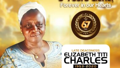 Turnah Maintains Unbroken, True Emotional Bond With Late Mother, Deaconess Elizabeth Titi Charles, Five Years After Her Passing