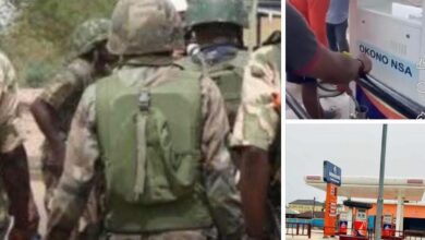 Nigerian Army personnels shutdown delta filling station, Brutalize and threaten manager in massive extortion plot