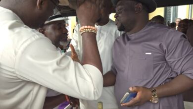 Barr. George Turnah meets fChief Osom Blankson, and others today