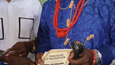 BREAKING NEWS:  Olugbobiri kingdom honours Chief Dr. Seiyefa Clifford Wilson as  Amaosopaedidouwei 1 of Oloubiri Ama.  Congratulations sir.