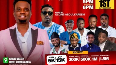 Fun Overdose as 3Ple White Storms Abuja With 12 Apostles of Comedy*