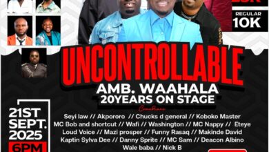 Seyi Law, Akpororo, Chuks D’General, Others to Perform as Amb. Wahala Marks 20 Years On Stage with Comedy Show