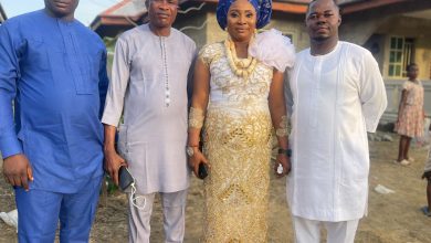 Arrival of the Representative of Chief Pastor Reuben is the Technical Adviser to Governor Douye Diri on Community Mobilization and Orientation Dr Solomon David  for the burial of Late Cap Jones Saiyou, the father of Pst Esther Martins who was the former woman leader of pastor Reuben Initiatve for Good leadership and accountability accompanied by Barakumo Solomon Odede and Mc MC Koboko Koboko