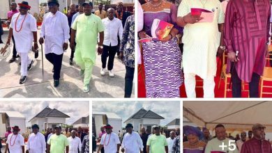 Chief Pastor Reuben attends the burial of Late Mama Ogulagha-ere Egberiwaribo Finikeme (Nee Esime) the Aunt of Gov Diri in Ayamasa Community
