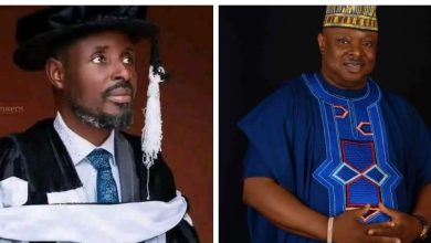 PASTOR REUBEN CONGRATULATES CORONATION TOKPO ON ELEVATION TO ASSOCIATE PROFESSOR