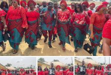 Chief Pastor Reuben Pays Last Respect to Late Hon Princess Ogbotimibo Alabra in Amatolo Community