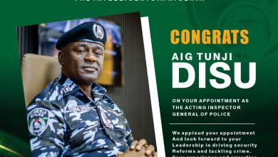 Security: The Intelligentsia Nigeria Congratulates New IGP Tunji Disu_
