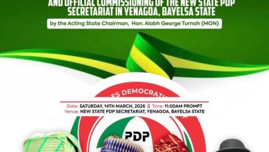 Bayelsa PDP to Hold State Congress, Commission New Secretariat Saturday