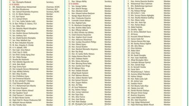 PDP RELEASES MEMBERSHIP OF 2026 NATIONAL CONVENTION ORGANIZING COMMITTEE