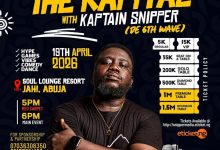 Abuja Braces for Impact: Kaptain Snipper Set to ‘Disturb the Kapital’ in Tonight’s Massive Soul Lounge Takeover*