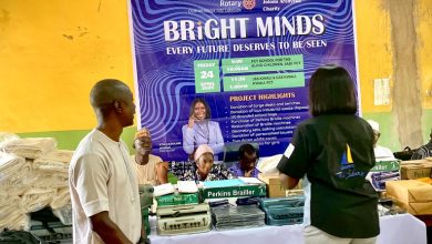Rotary Club of Abuja Jabi Lakeside Visits FCT School for the Blind, Jabi and Kwali Schools, Donates Learning Equipment.
