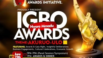 High Expectations as Prominent Igbo Award, INMA Set to Hold in Abuja June 19