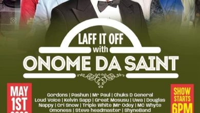 Onome Da Saint’s Laff It Off Comedy Show Take Centre Stage on Workers Day
