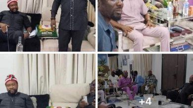 Ohanaeze Ndigbo Bayelsa State, led by Hon Arthur-Ugwa Chinedu Felix Pay Condolence Visit to Ex-Speaker Rt Hon Tonye Isenah PhD