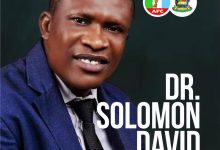 FAITH AND POLITICS INTERSECT AS DR SOLOMON DAVID DECLARES ASSEMBLY BID