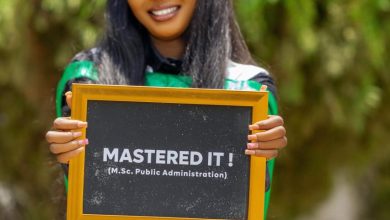 Dr. Ben Nwoye’s Niece, Egboh Grace Chioma, Bags M.Sc in Public Administration