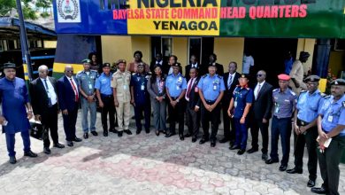 CP IYAMAH RECEIVES PARTICIPANTS OF THE NATIONAL INSTITUTE OF SECURITY STUDIES (NISS) STUDY TOUR TO BAYELSA STATE