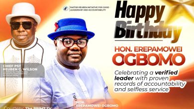 Pastor Reuben Celebrates Hon. Ogbomo on Birthday, Commends Dedication to Leadership Initiative
