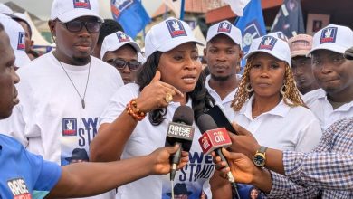ESTHER MARTINS DEFECTS TO NDC, PICKS NOMINATION FORM FOR YENAGOA CONSTITUENCY 2