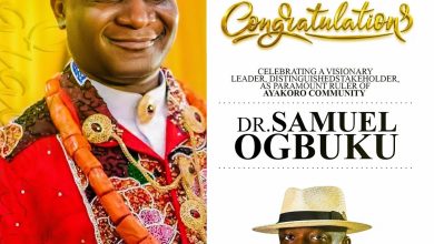 City Boy Movement Congratulates NDDC Boss Samuel Ogbuku on Emergence as Ayakoro Paramount Ruler