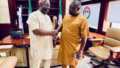 Turnah Briefs PDP National Chairman on Bayelsa Party Affairs, Vows Return to Government House